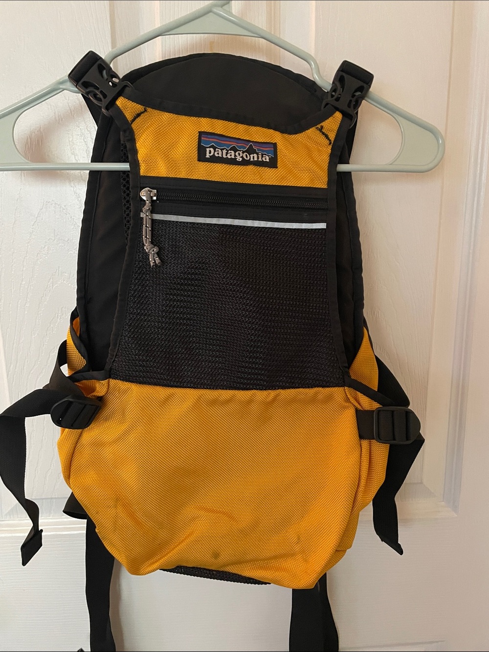 Patagonia Yellow and Black Compact Daypack Backpack
